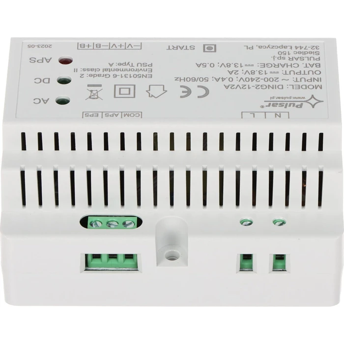 Pulsar Τροφοδοτικό Συστημάτων CCTV DING2-12V2A