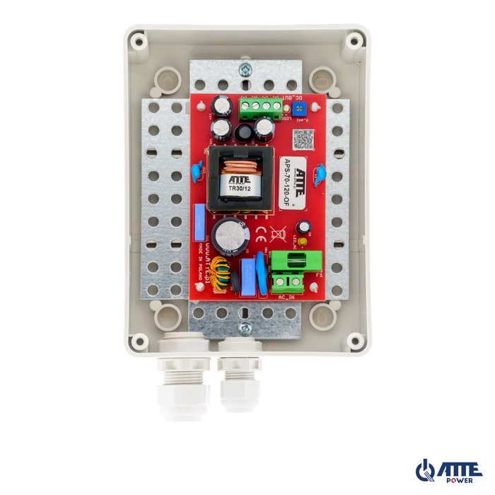 Τροφοδοτικό δικτύου SMPS 12V 6A 72W ATTE APS-70-120-S1