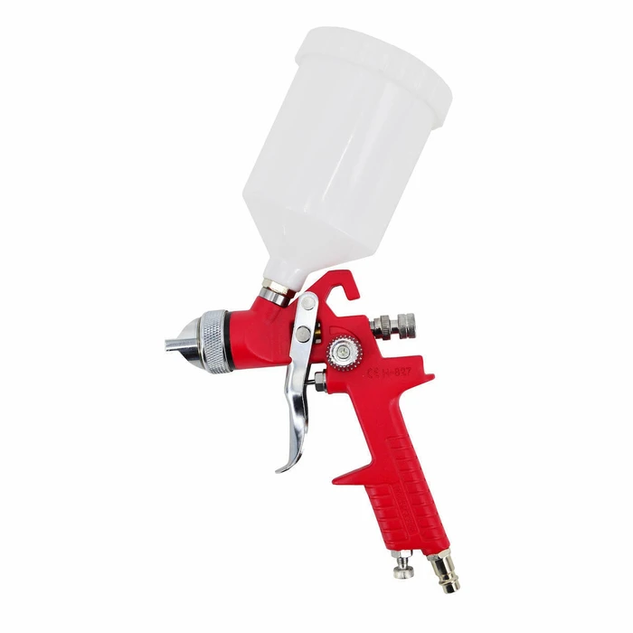 AWTools AW10018 Πιστόλι Βαφής Αέρος Άνω Δοχείου 1.7mm (HVLP H-827, Δοχείο 600ml)