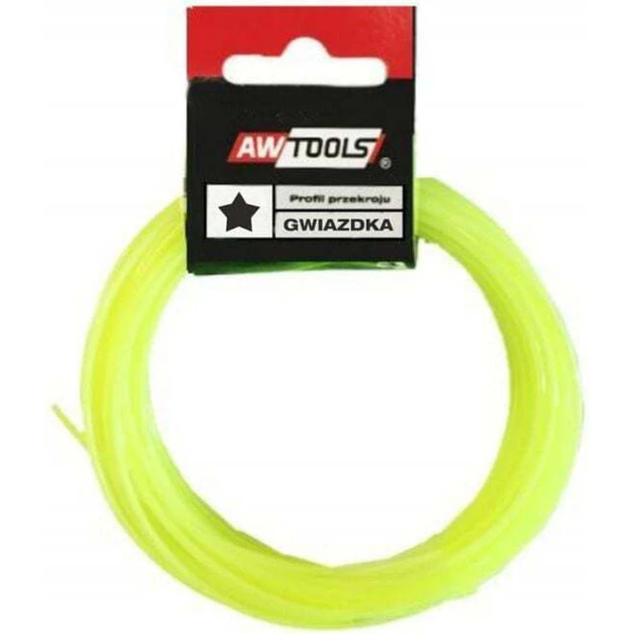 AWTools AW70115 Star-shaped Trimmer Line 10 m x 1.6 mm