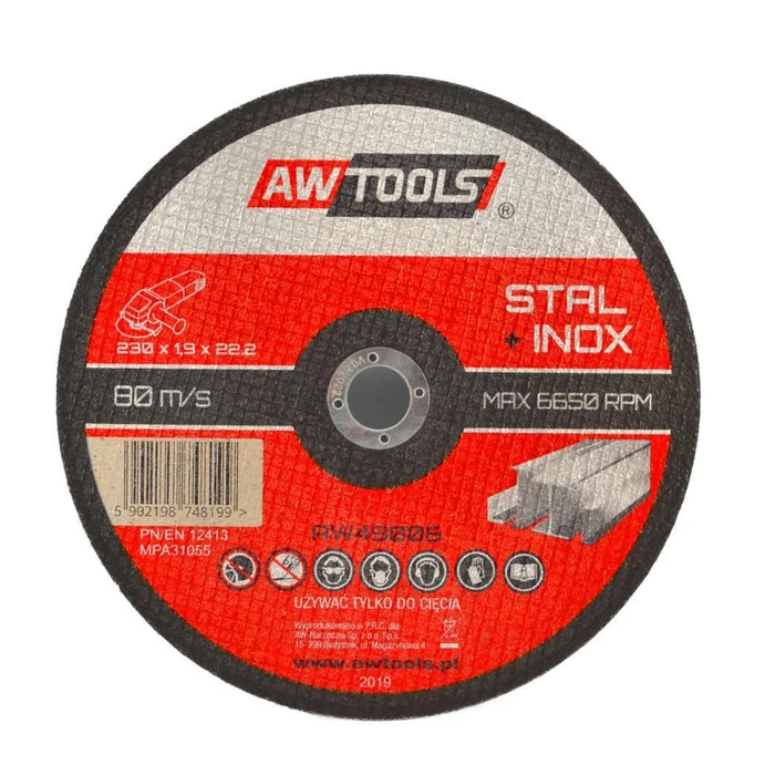 AWTools Δίσκος Κοπής Μετάλλου 125mm AW40403