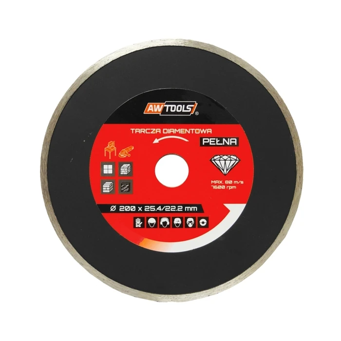 AWTools Δίσκος Κοπής Δομικών Υλικών 115mm AW44115
