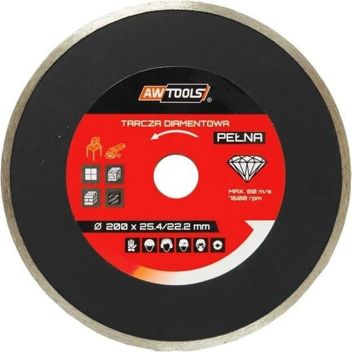AWTools Δίσκος Κοπής Δομικών Υλικών 250mm AW44250
