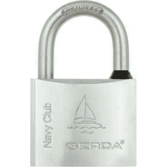 Gerda Steel U-Shackle Padlock with Key 40mm KCNP40
