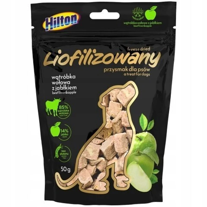 Hilton Dog Treat with Beef, Liver and Apple 50g