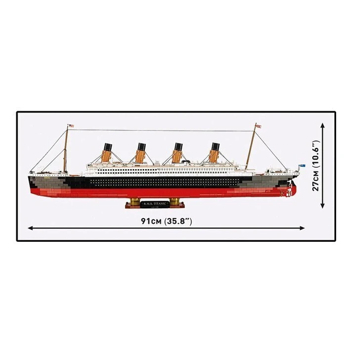 COBI RMS Titanic 1:300 - Σετ κατασκευής μοντέλου (3260 τεμ.)