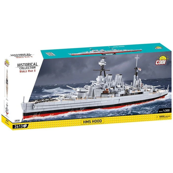 Cobi Bricks HMS Hood for ages 10+, 2613 pcs (COBI-4830)