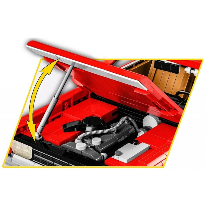 COBI Opel Rekord C Coupé Building Set 1:12 - 2195 pcs (Age 11+)