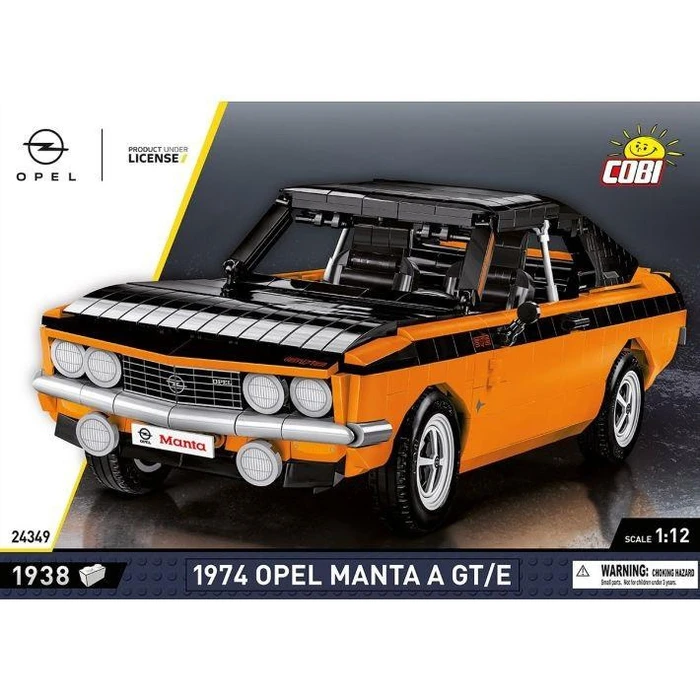 COBI Opel Manta A GT/E 1974 (Κλίμακα 1:12)