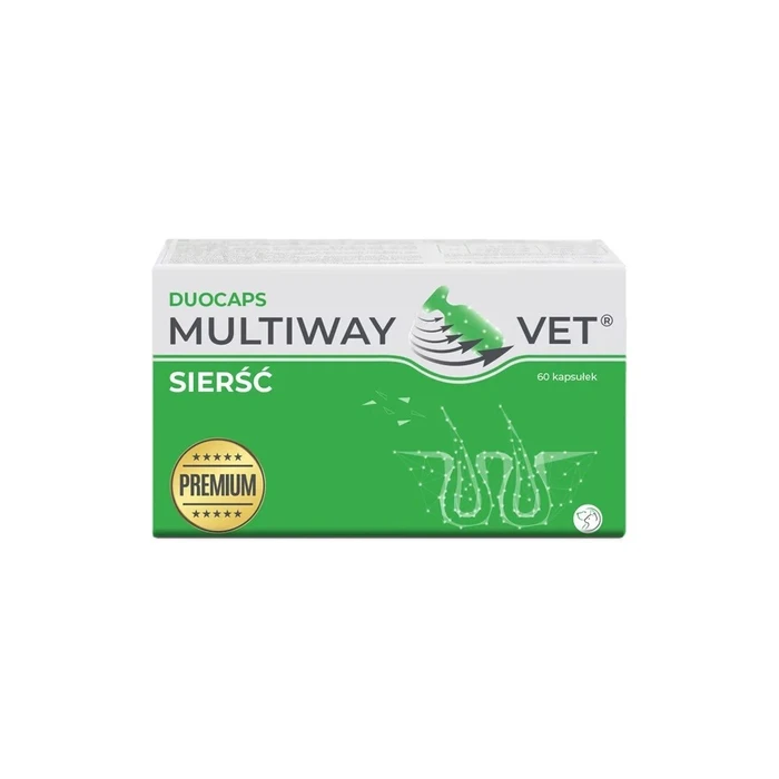 JM Sante Dietary Supplement for Dogs and Cats in Capsules 150 g for Skin & Coat
