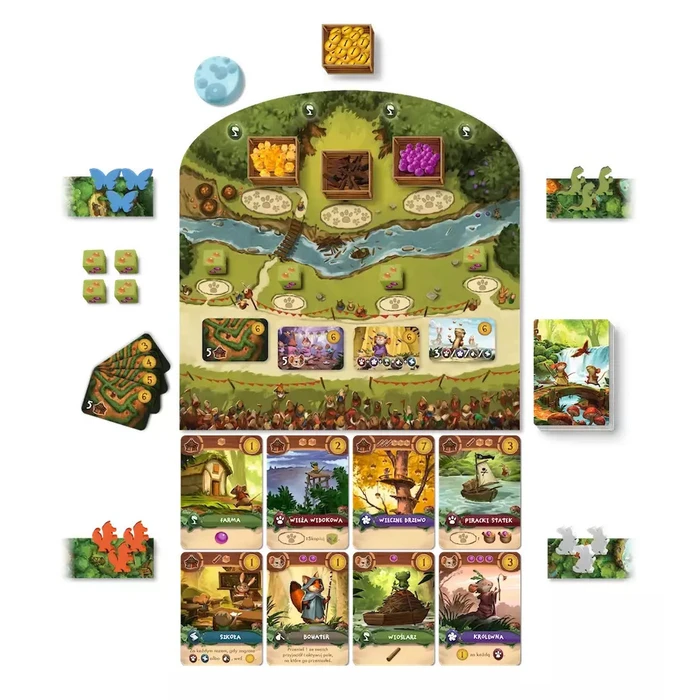 Επιτραπέζιο Παιχνίδι My Little Everdell για 1-4 παίκτες, 6+, Rebel Games