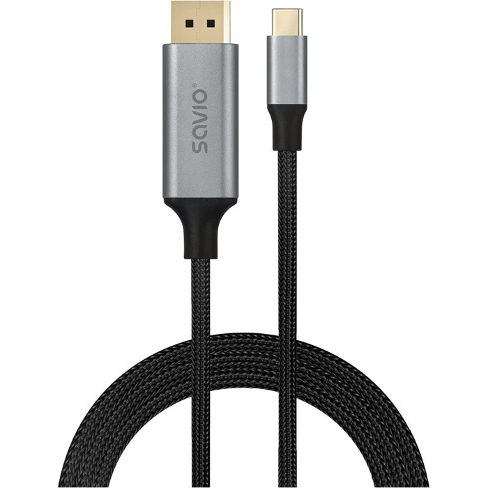 Savio USB 3.2 USB-C to USB-C Cable PD Black 2 m