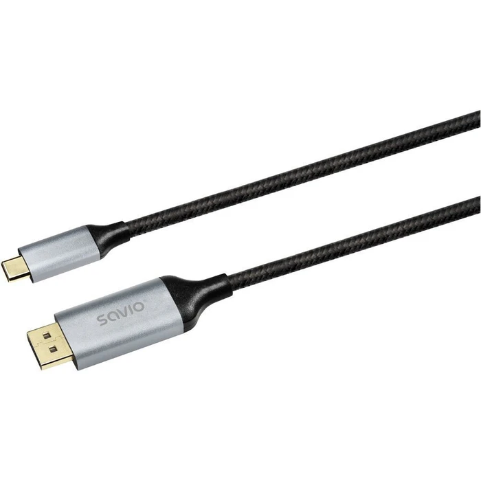 Savio USB 3.2 USB-C to USB-C Cable PD Black 2 m