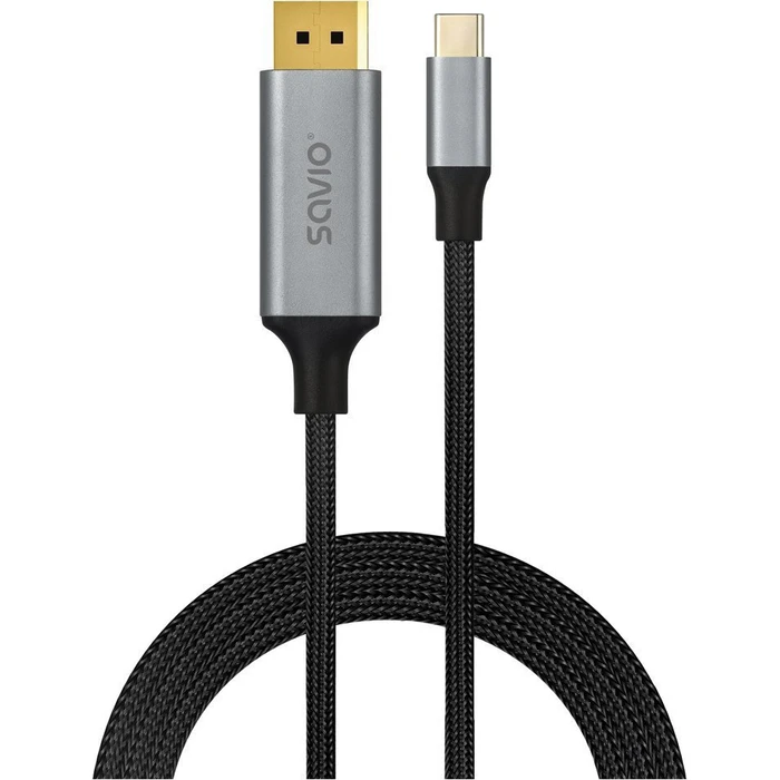 Savio USB 3.2 USB-C to USB-C Cable PD Black 2 m
