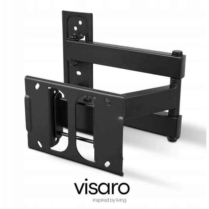 Edbak WMA75 VISARIO - TV Wall Mount Basic Swing Arm for 43-75" (Max 30 kg) Black