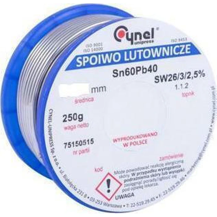 Cynel LUT0111-250 Solder Tin 250g
