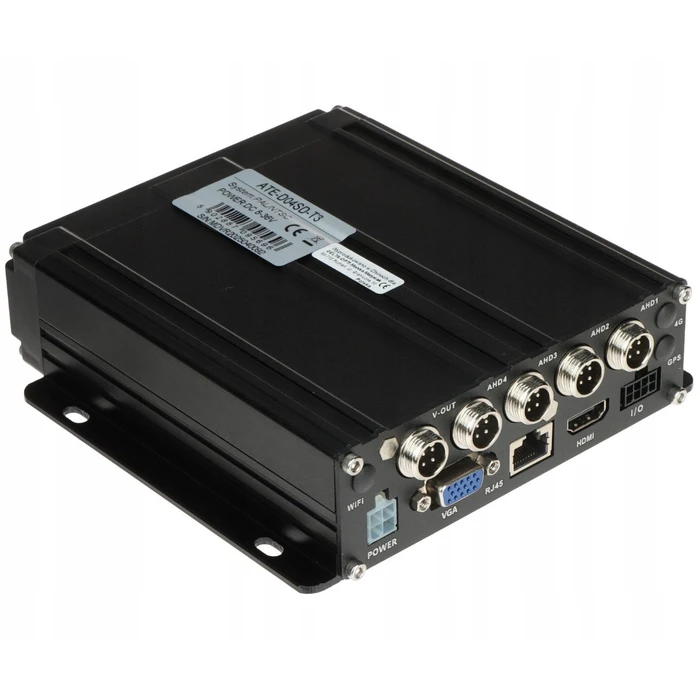 Autone ATE-D04SD-T3 Mobile AHD DVR 4-Channel Full HD Recorder