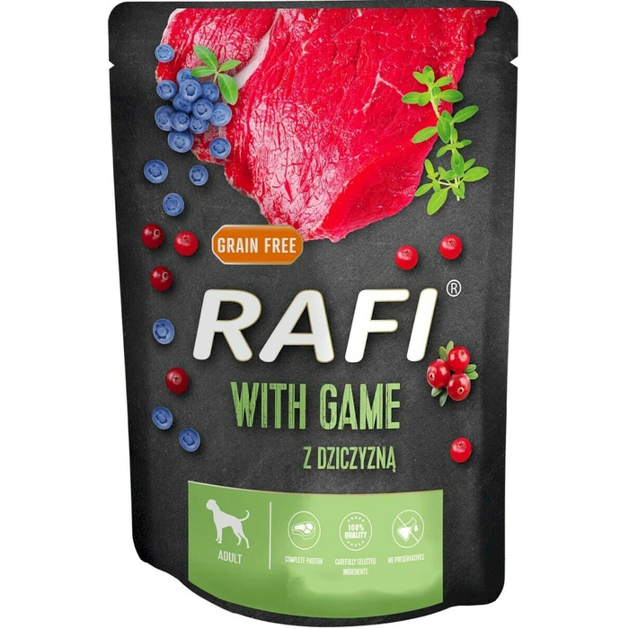 Dolina Noteci Rafi Wet Dog Food Can Venison Grain-free & Gluten-free 300g