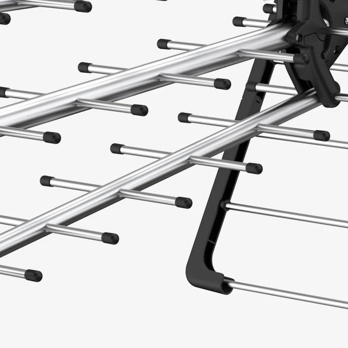 Spacetronik Outdoor TV Antenna (No Power Required) Black - Coaxial Connection