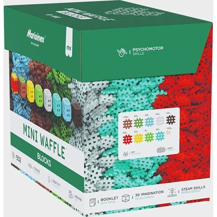 Mini Waffle Blocks - 502 τεμάχια
