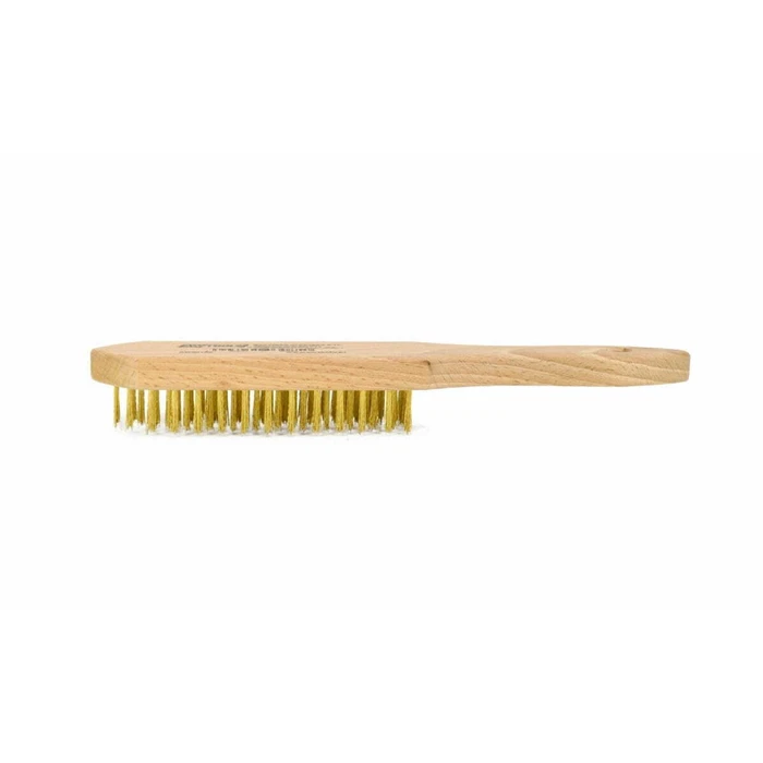 AWTools AW00166 Συρματόβουρτσα ξύλινη με γαλβανισμένο σύρμα