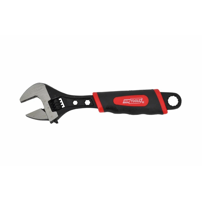 AWTools Adjustable Wrench 250mm, Jaw Opening up to 30mm, AW31353