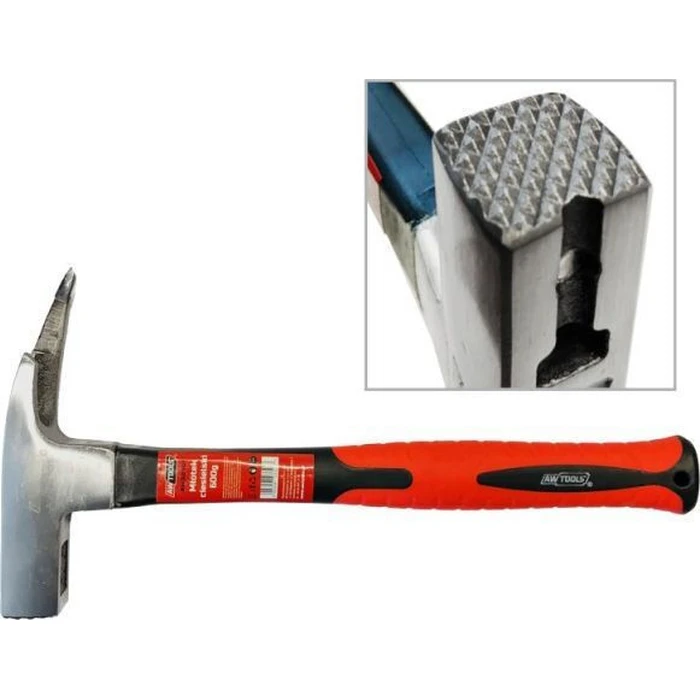 AWTools Σφυρί 600gr με Λαβή Fiberglass AW32101