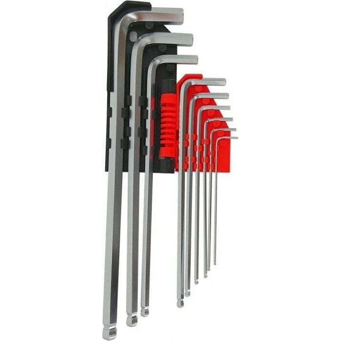 AWTools Σετ 9 Κλειδιά Allen με μπάλα AW35016