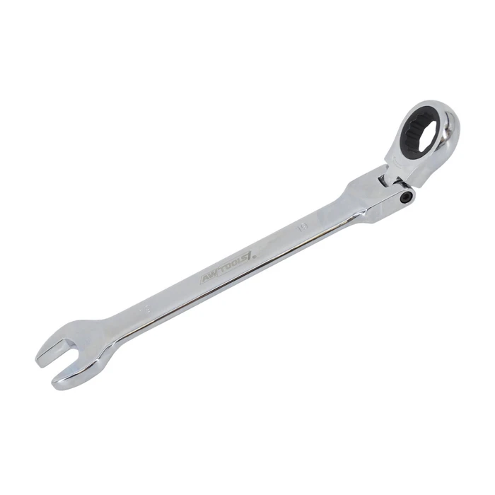AWTools Combination Articulated Ratchet Wrench 17mm (AW39917)