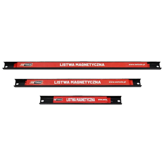 Μαγνητική λωρίδα εργαλείων 3τεμ. AWTools (48cm, 37cm, 23cm)