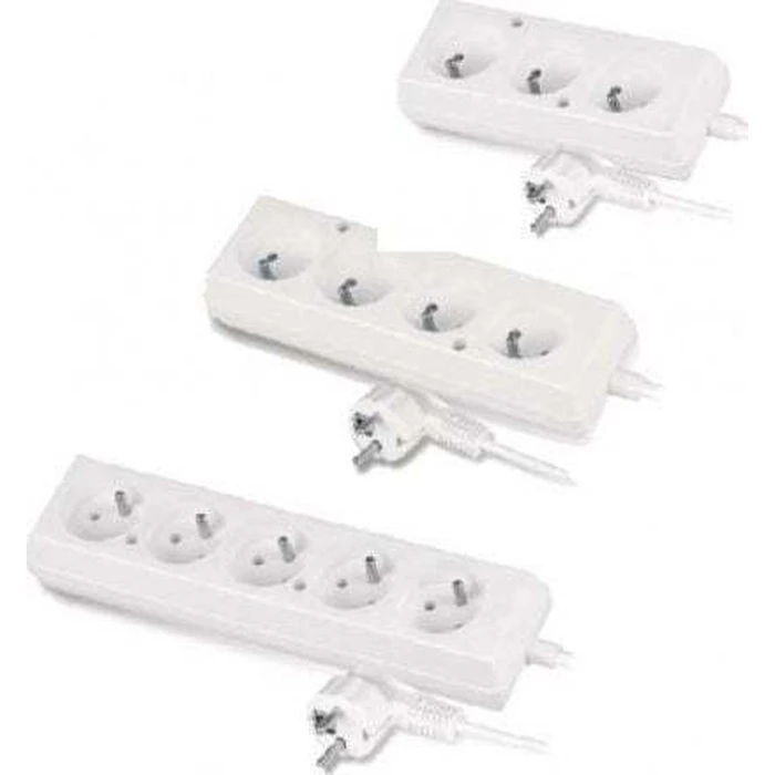 AWTools Πολύπριζο 3 Θέσεων με Καλώδιο 5m AW24622