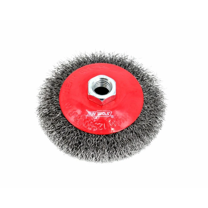 AWTools AW55125 Wire Brush for Angle Grinder 100 mm