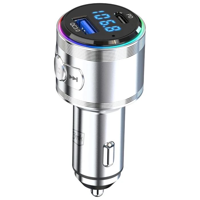 3mk Hyper Car Power Transmitter 48W - FM transmitter & φορτιστής αυτοκινήτου (USB-A + USB-C)