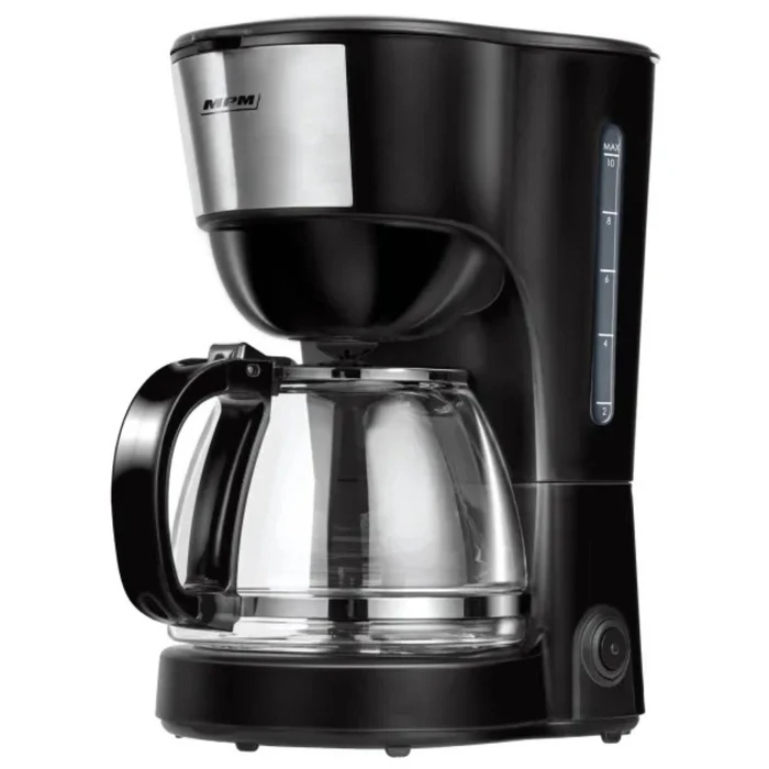 MPM MKW-12 Καφετιέρα φίλτρου 600W Inox/Μαύρο 1,25 L