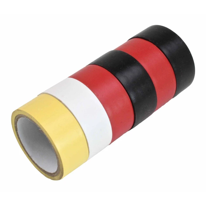 Satra Μονωτική Ταινία PVC 6τμχ 19mm x 5m (S-PVC5)