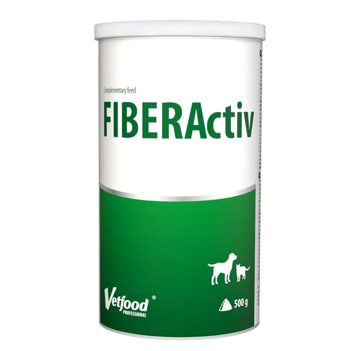 Vetfood FiberActiv Multivitamins for Dog and Cat Powder 500 g – Gastrointestinal Support