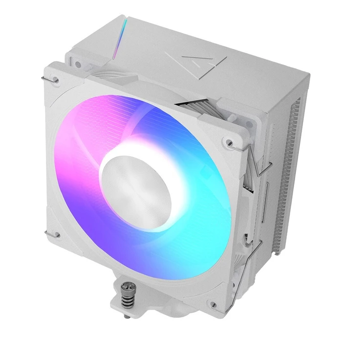 Modecom Volcano 0C T201 CPU Cooler White with ARGB Lighting - Compatible with AM4/AM5/LGA 1200/1366/1700/1851