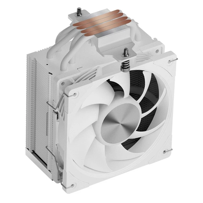 Modecom Volcano OC T720 CPU Cooler (White) – Compatible with AM4, AM5, LGA1200, LGA1700, LGA1366, LGA1851