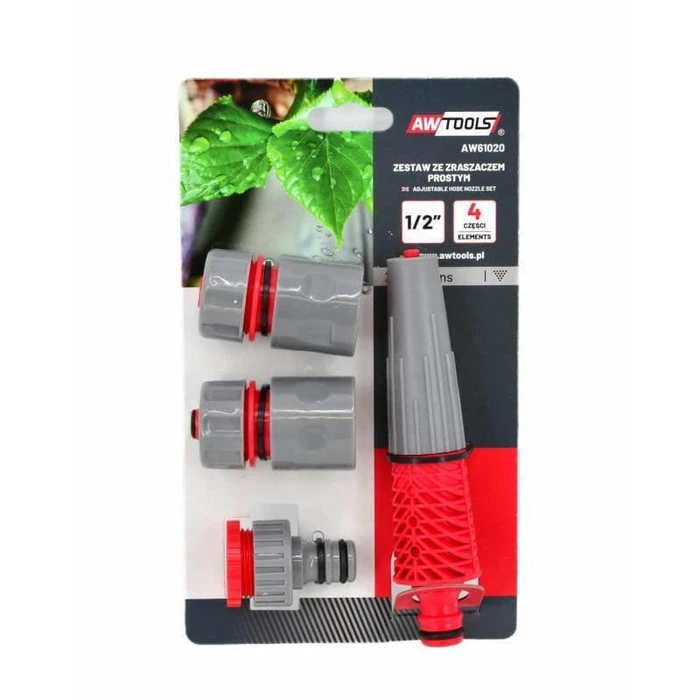 AWTools Water Spray Nozzle Set with Quick Connectors AW61021