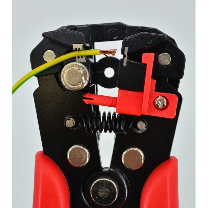 AWTools Πρέσα Ακροδεκτών με Απογυμνωτή (Μήκος 205mm) AW16705