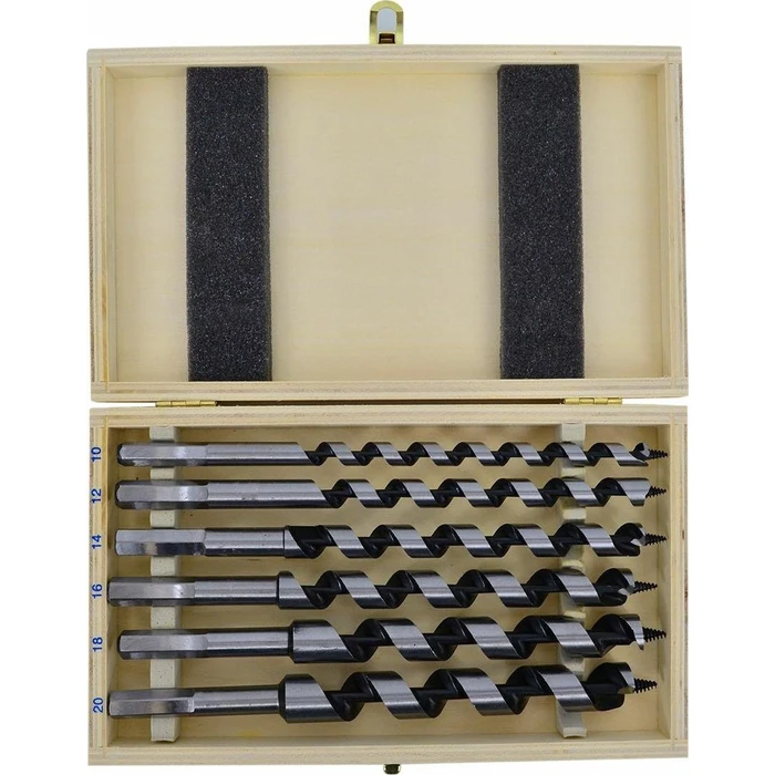 AWTools Σετ 6 Διαμαντοτρύπανα για Ξύλο AW40395