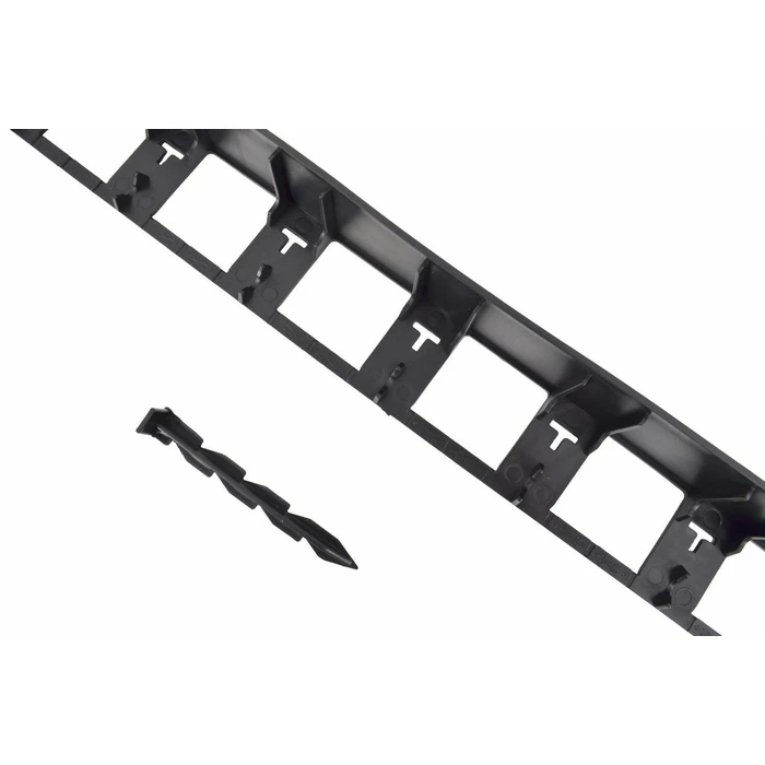 AWTools Plastic Garden Border Edge Black 4 m AW60460