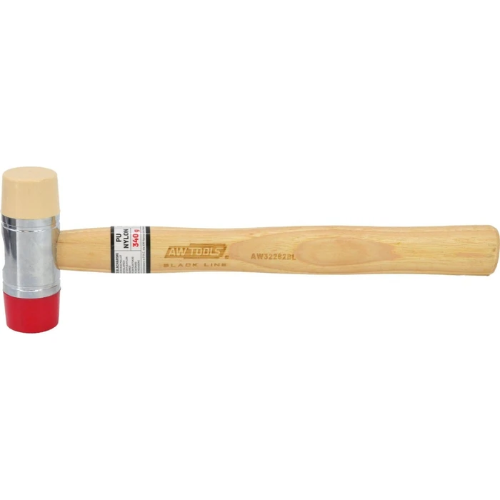 AWTools Hammer 340 g with Wooden Handle