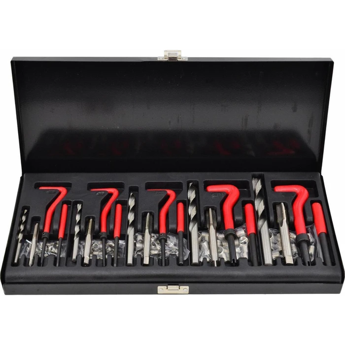 AWTools Σετ Επιδιόρθωσης Σπειρωμάτων Χάλυβα 131τεμ AW16520BL