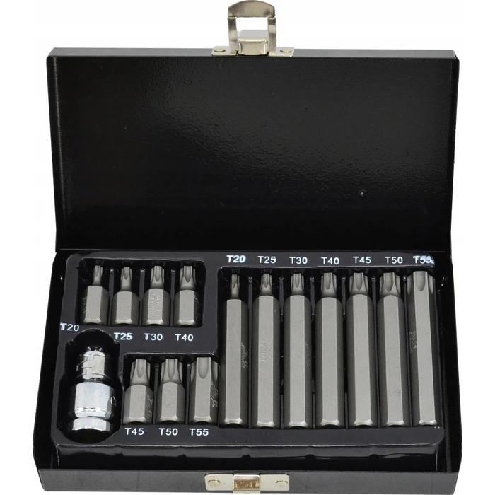 AWTools Σετ 15 Μύτες Κατσαβιδιού Torx AW35111BL