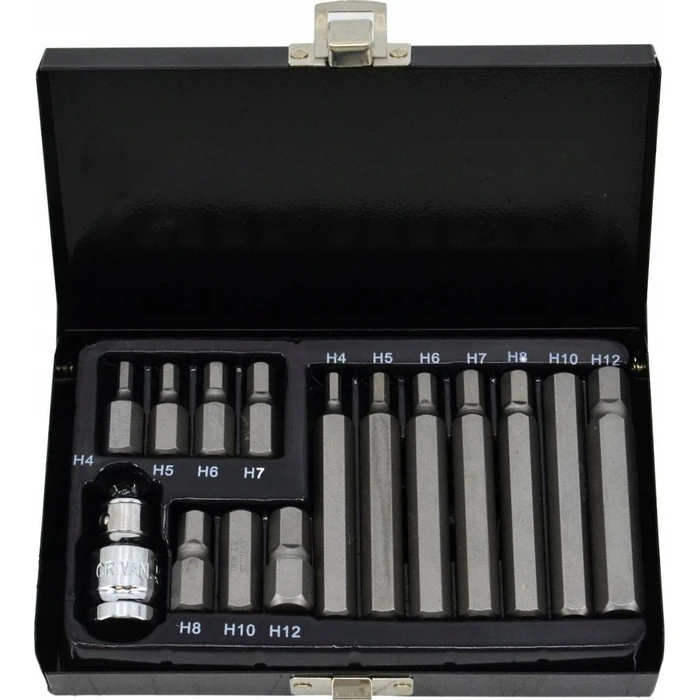 AWTools Set 15 Drill Bits with Hex Shank AW35113BL