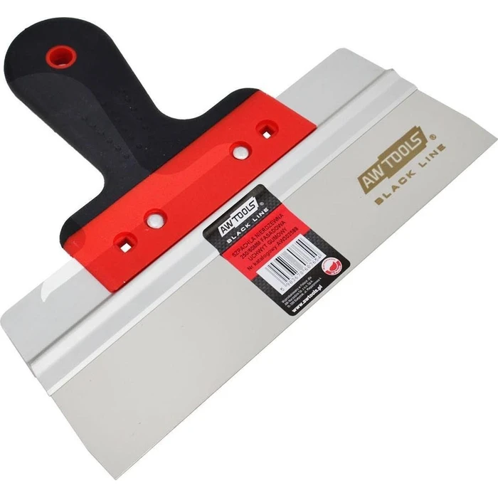 AWTools Σπάτουλα Inox 250mm με Πλαστική Λαβή AW302588 (AW302588BL)