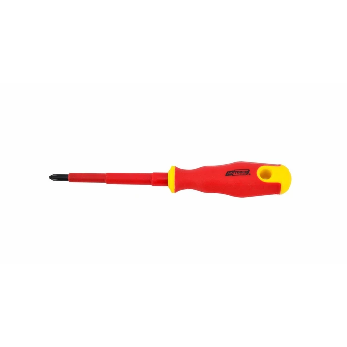 AWTools Κατσαβίδι Ηλεκτρολόγου VDE 1000V Σταυρός με Μέγεθος Μύτης PH2 AW37115