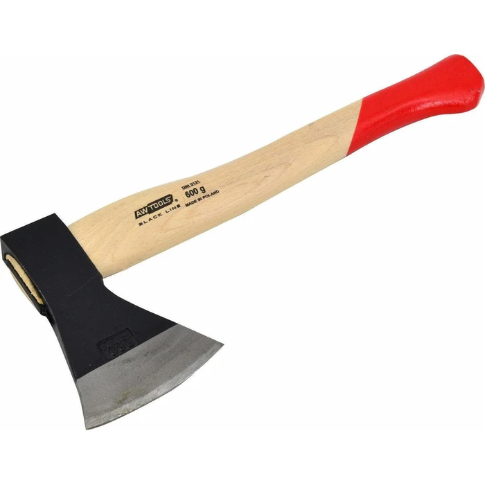AWTools AW33051BL Axe 36 cm, 600 g head, Wooden (beech) Handle