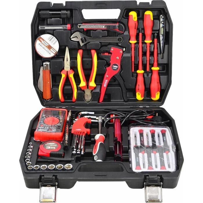 AWTools AW39250 Electrician Tool Case - 68 Pieces